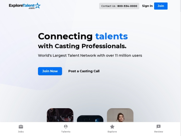 exploretalent.com