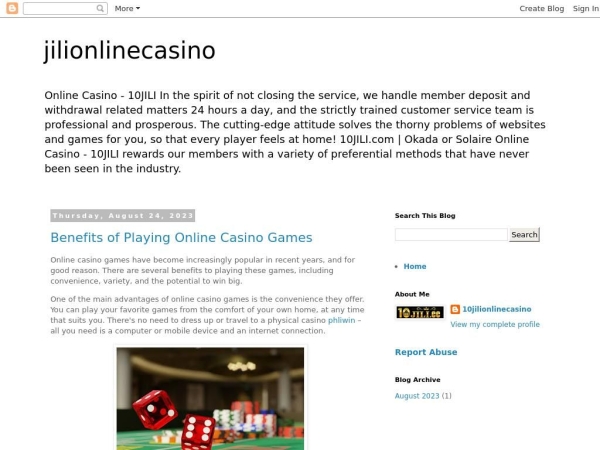 jilionlinecasino.blogspot.com