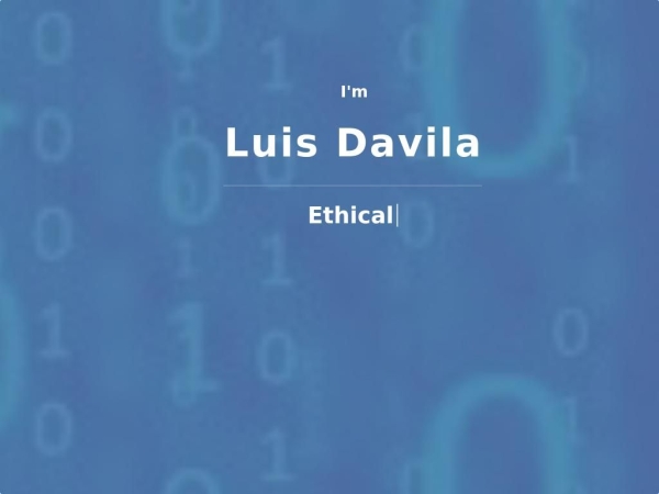 luisdavila.me
