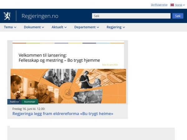 regjeringen.no